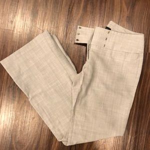 Light grey Express size 0 Editor slacks